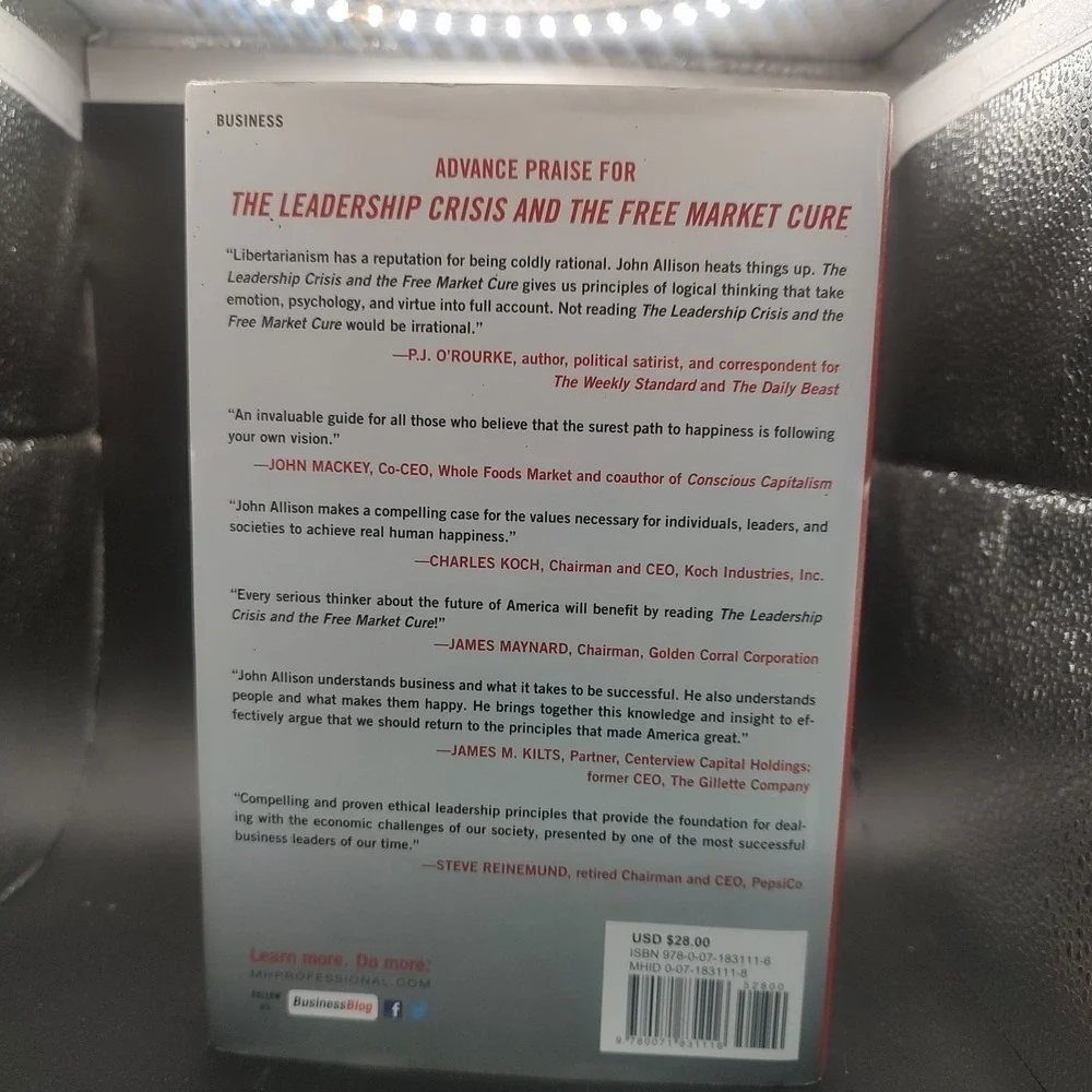 Leadership‎ Crisis and the Free Market Cure: Why the Future of Business...